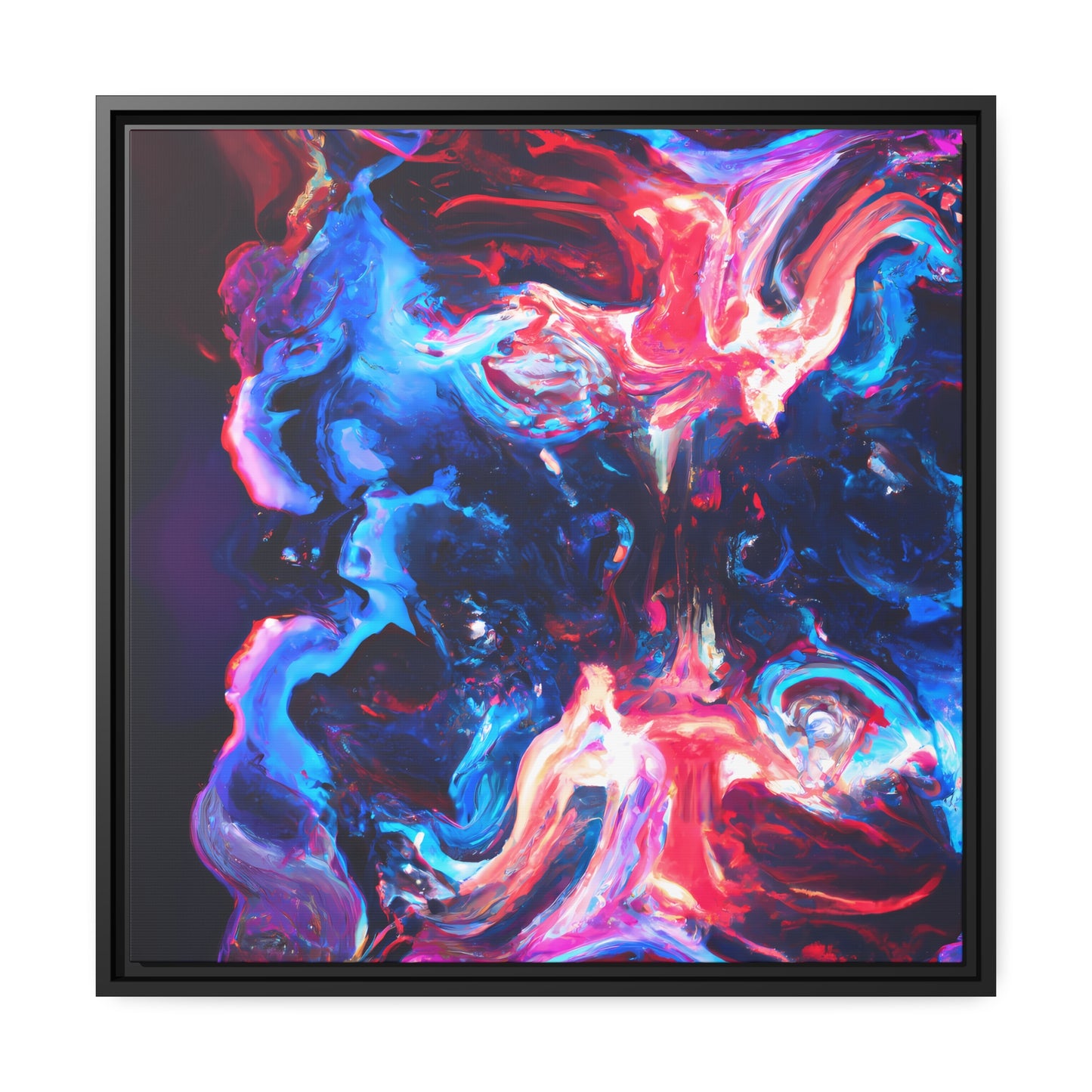 Quantum Euphoria 5 - on Framed Canvas