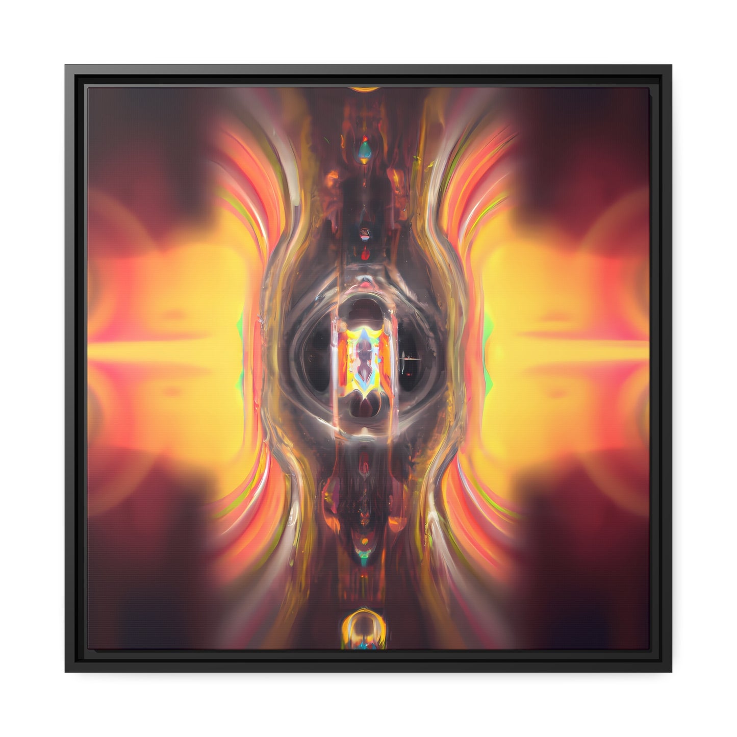 Temporal Flux 7 - on Framed Canvas