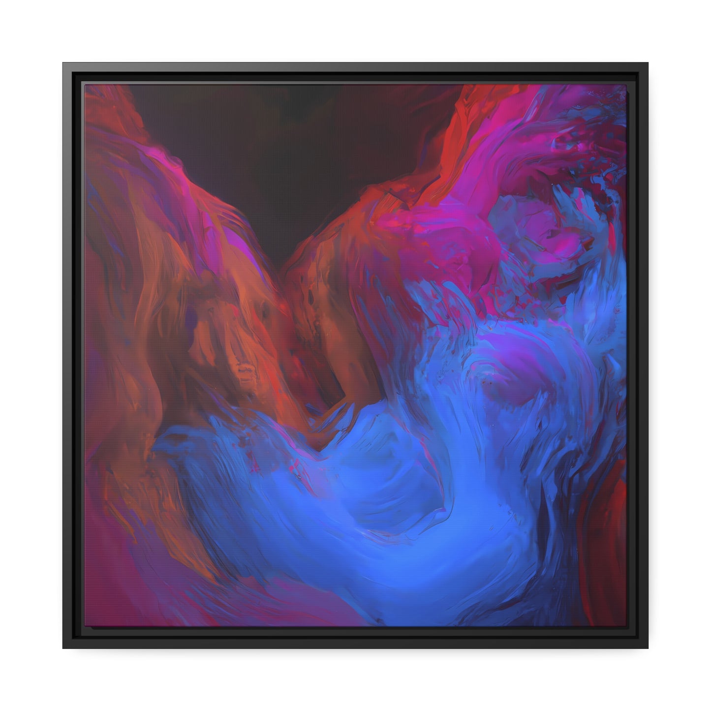 Quantum Euphoria 8 - on Framed Canvas