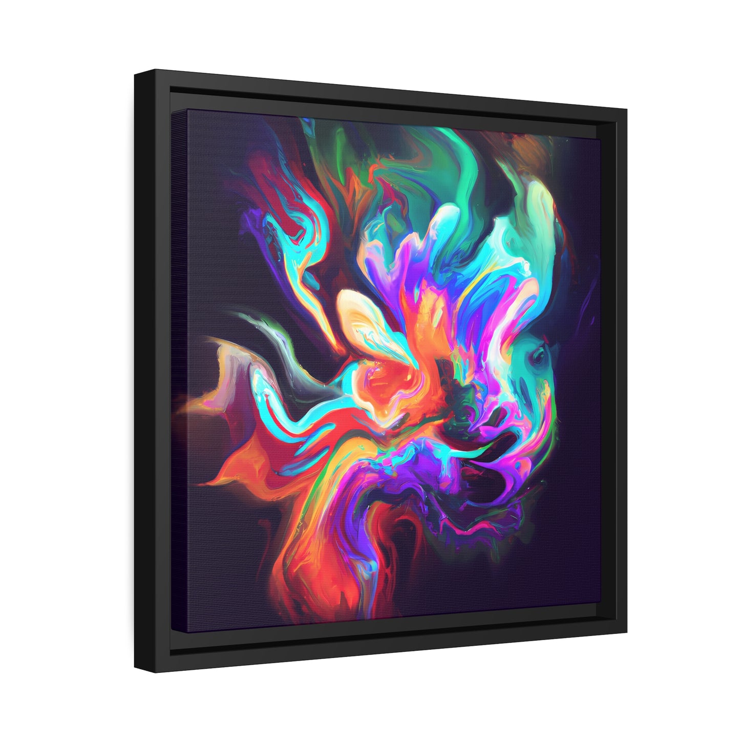 Quantum Euphoria 1 - on Framed Canvas