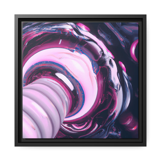 Temporal Flux 15 - on Framed Canvas