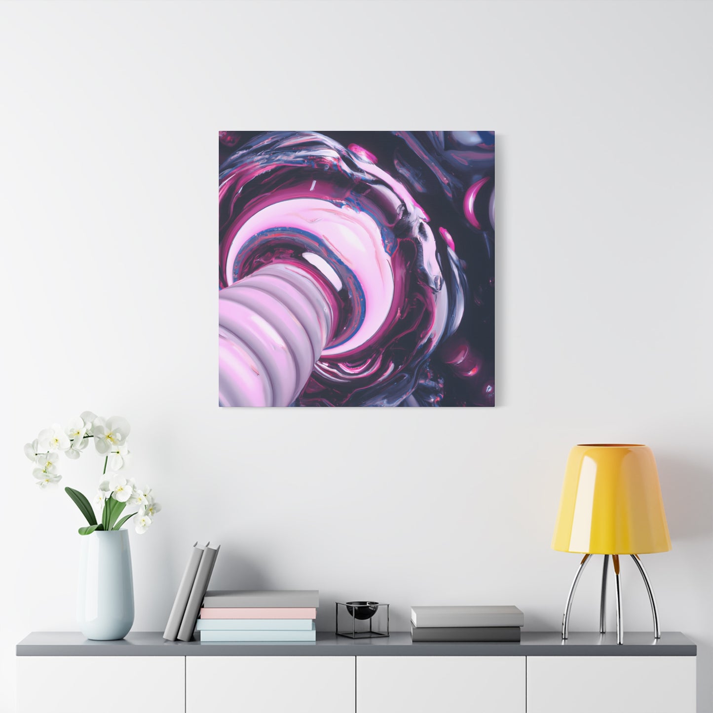 Temporal Flux 15 - on Canvas