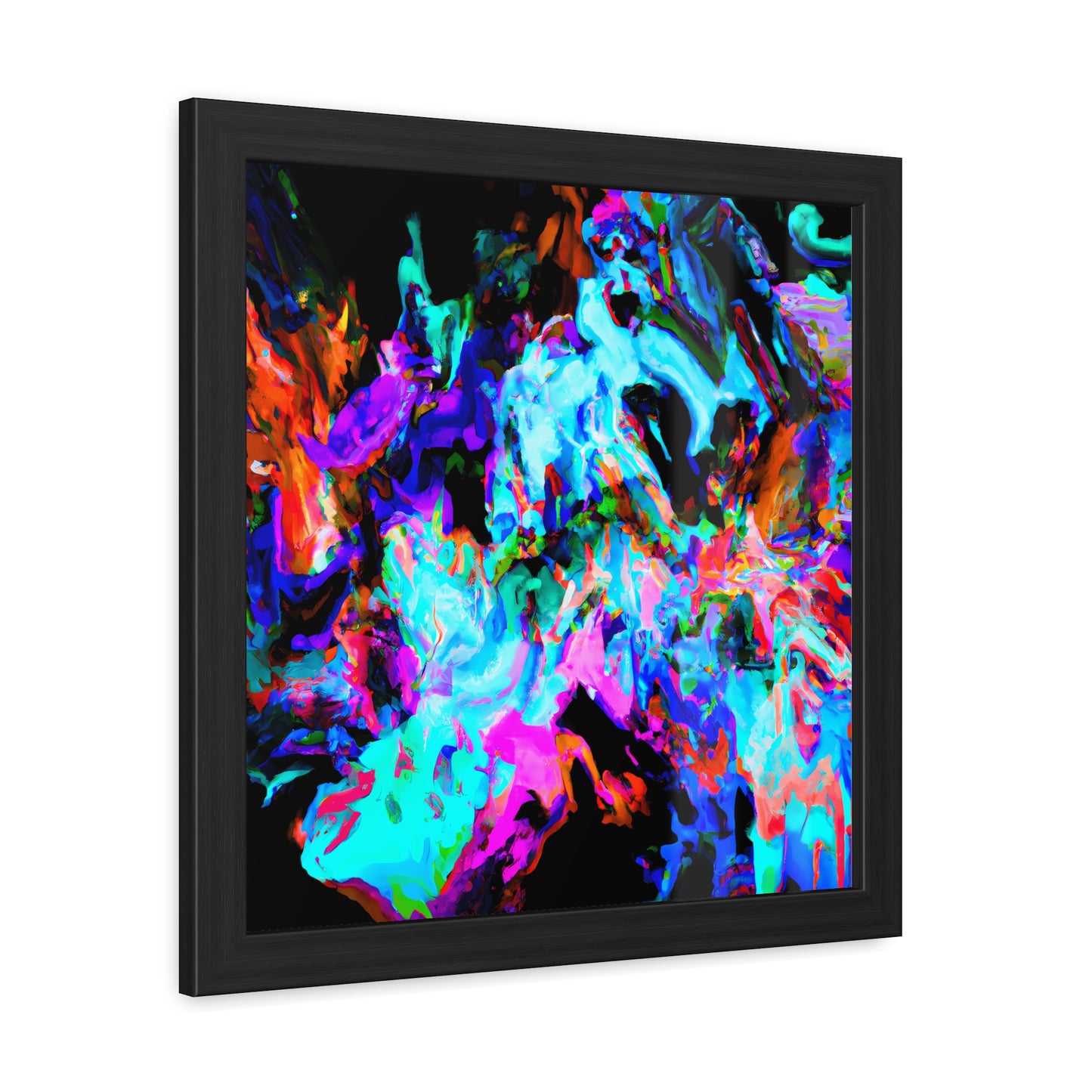 Fabstract 58 - on Framed Print