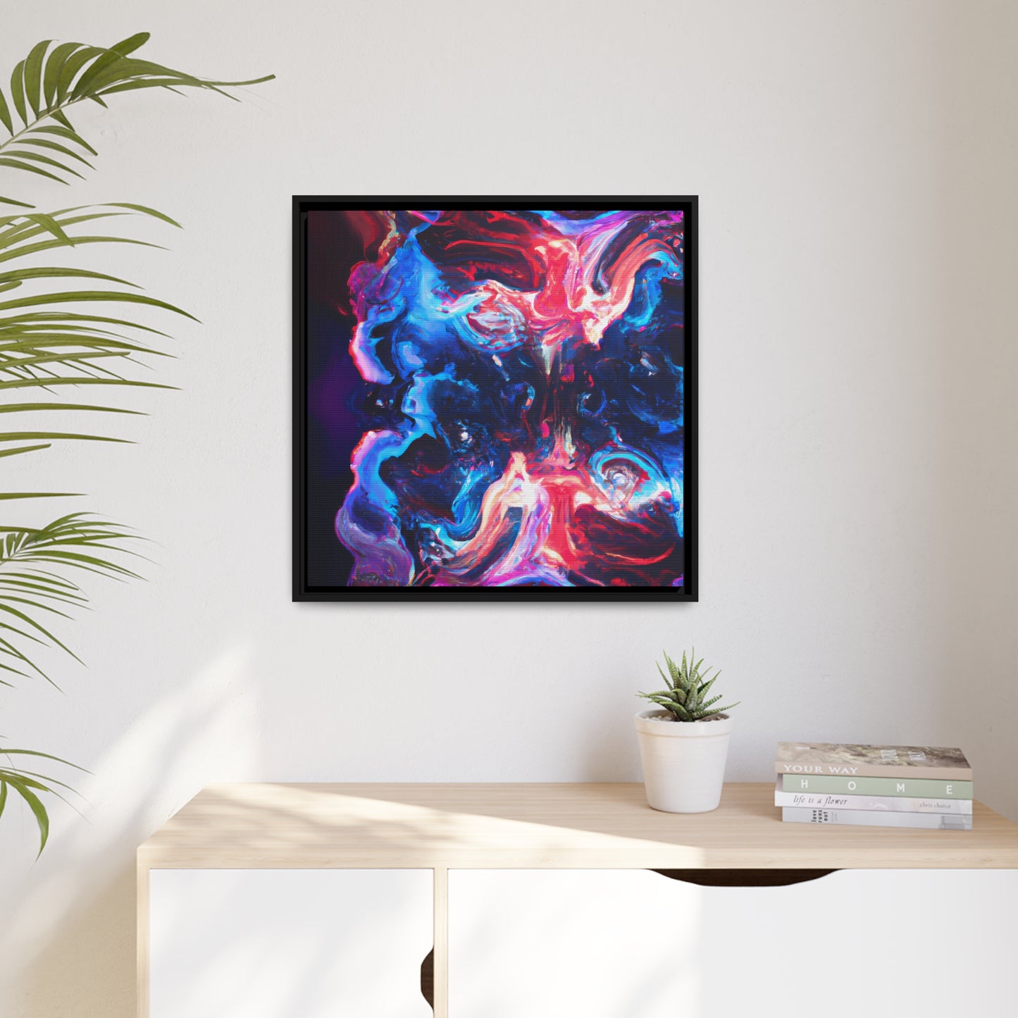 Quantum Euphoria 5 - on Framed Canvas