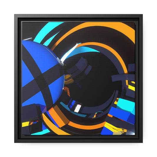 Temporal Flux 11 - on Framed Canvas