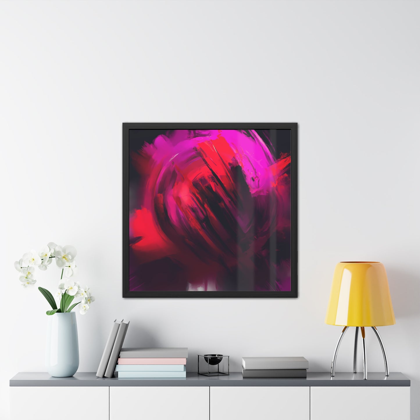 Fabstract 57 - on Framed Print