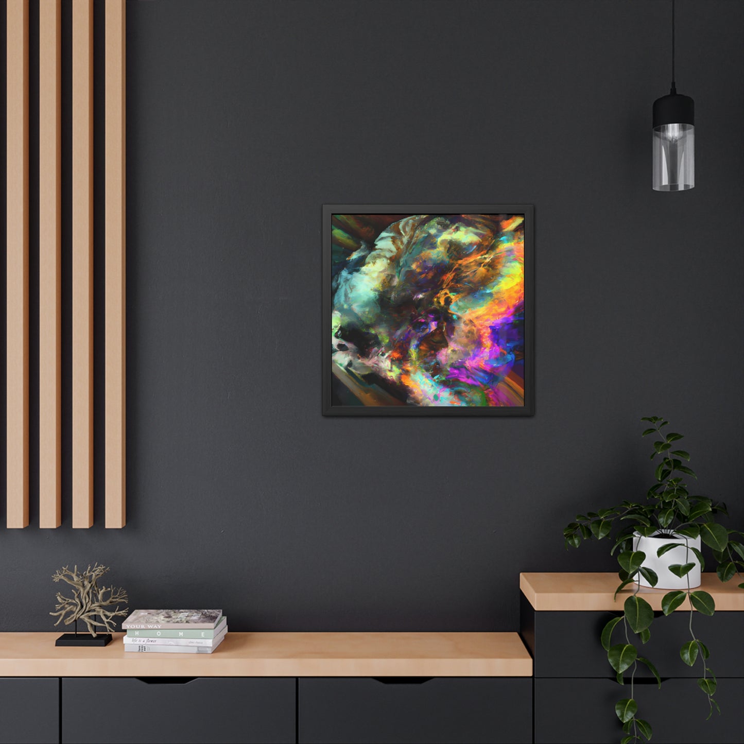 Quantum Euphoria 6 - on Framed Print