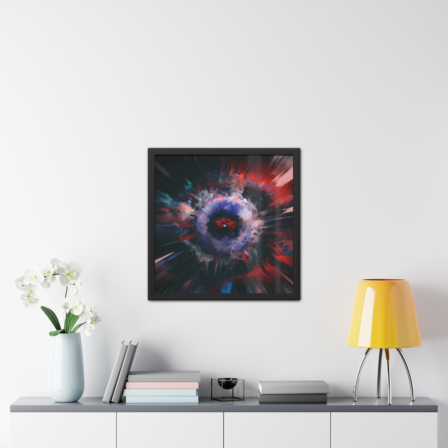 Fabstract 86 - on Framed Print