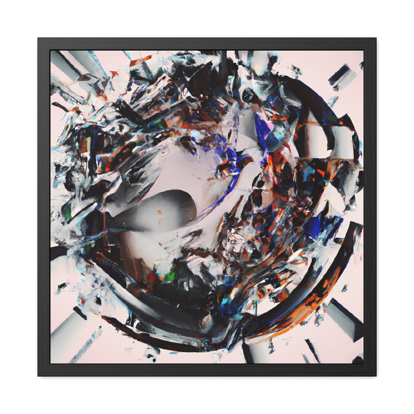 Temporal Flux 17 - on Framed Print