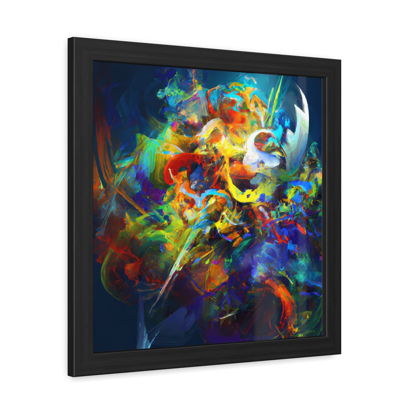 Fabstract 103 - on Framed Print