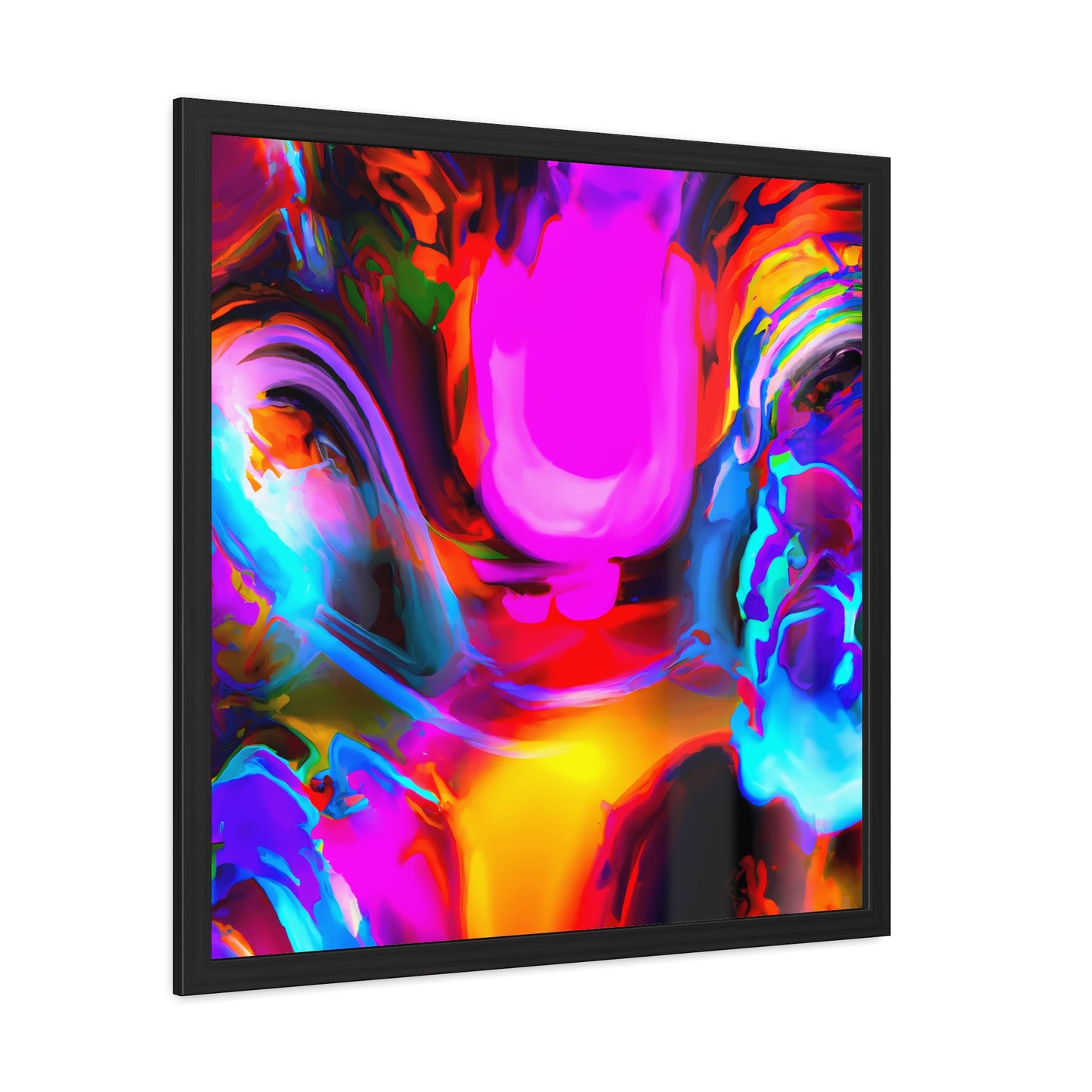 Fabstract 46 - on Framed Print