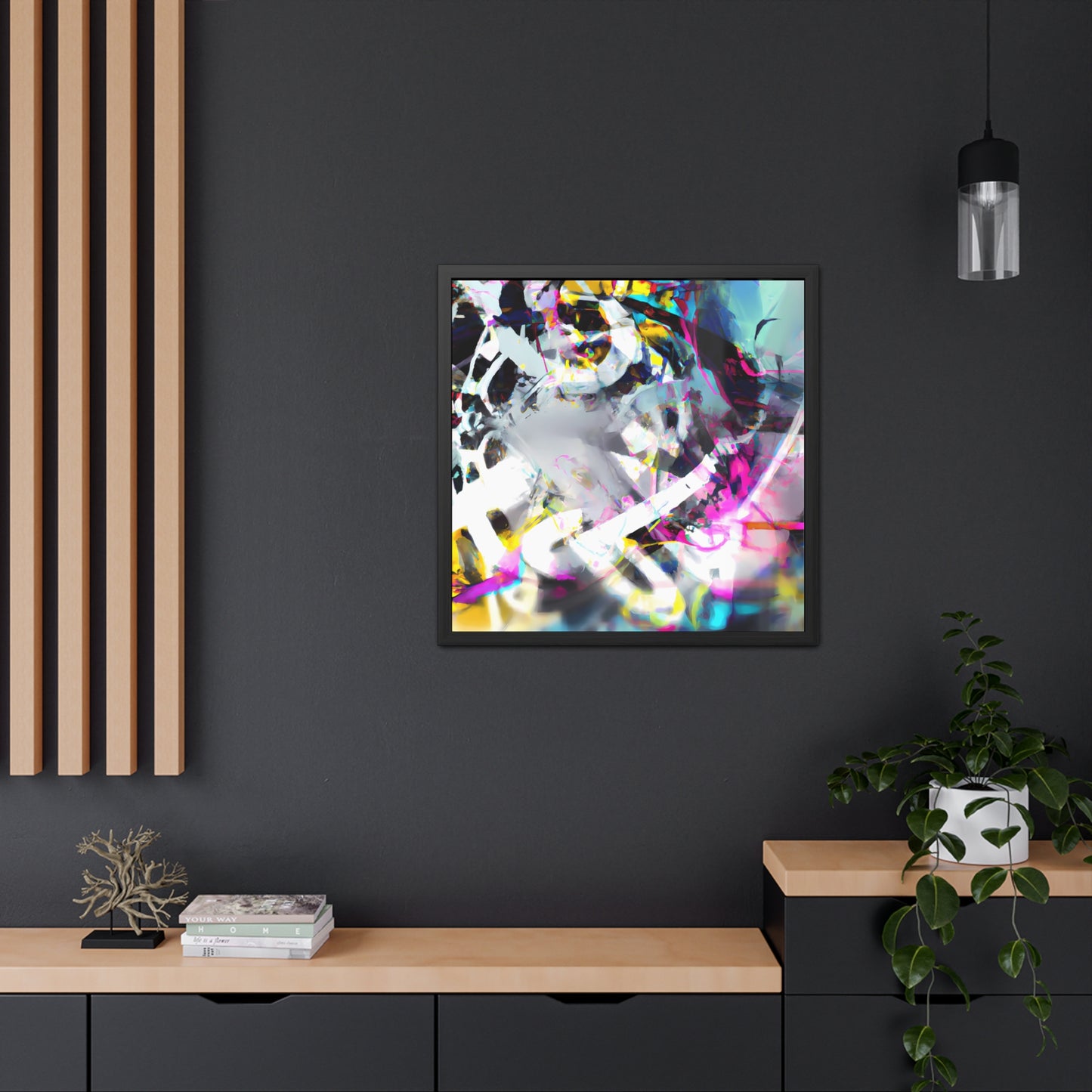 Future Graffiti 18 - on Framed Print