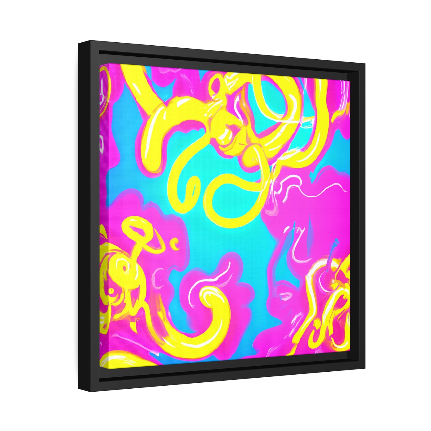 Future Graffiti 13 - on Framed Canvas