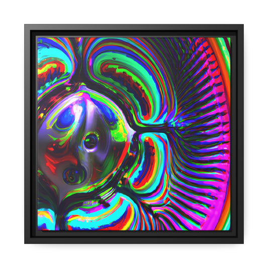 Neon Nexus 6 - on Framed Canvas