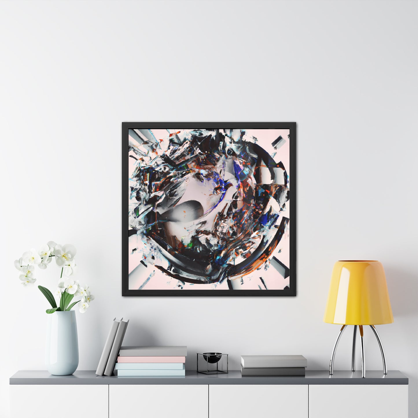 Temporal Flux 17 - on Framed Print