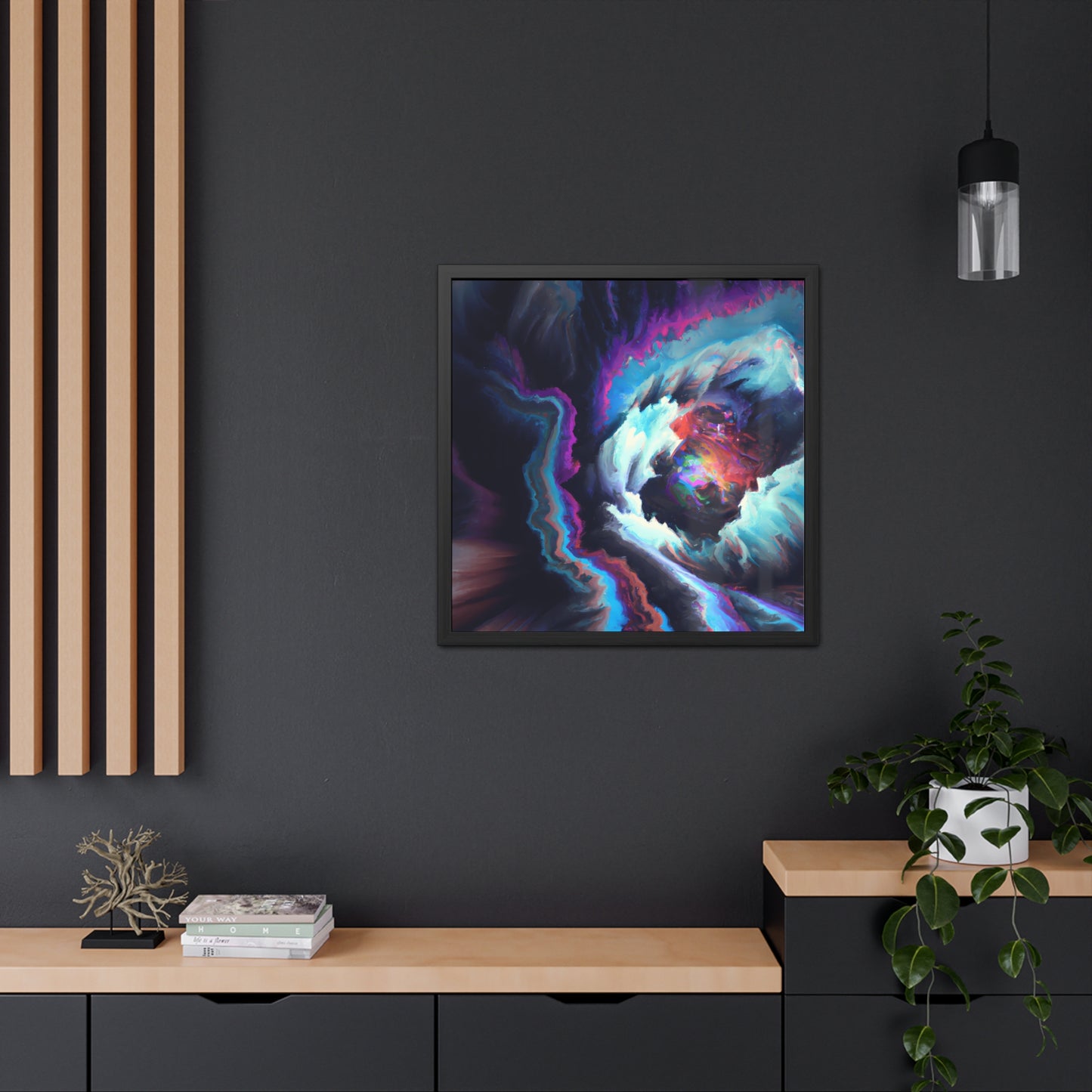 Quantum Euphoria 7 - on Framed Print