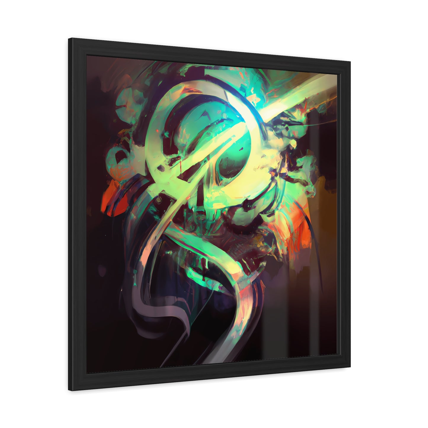 Future Graffiti 10 - on Framed Print