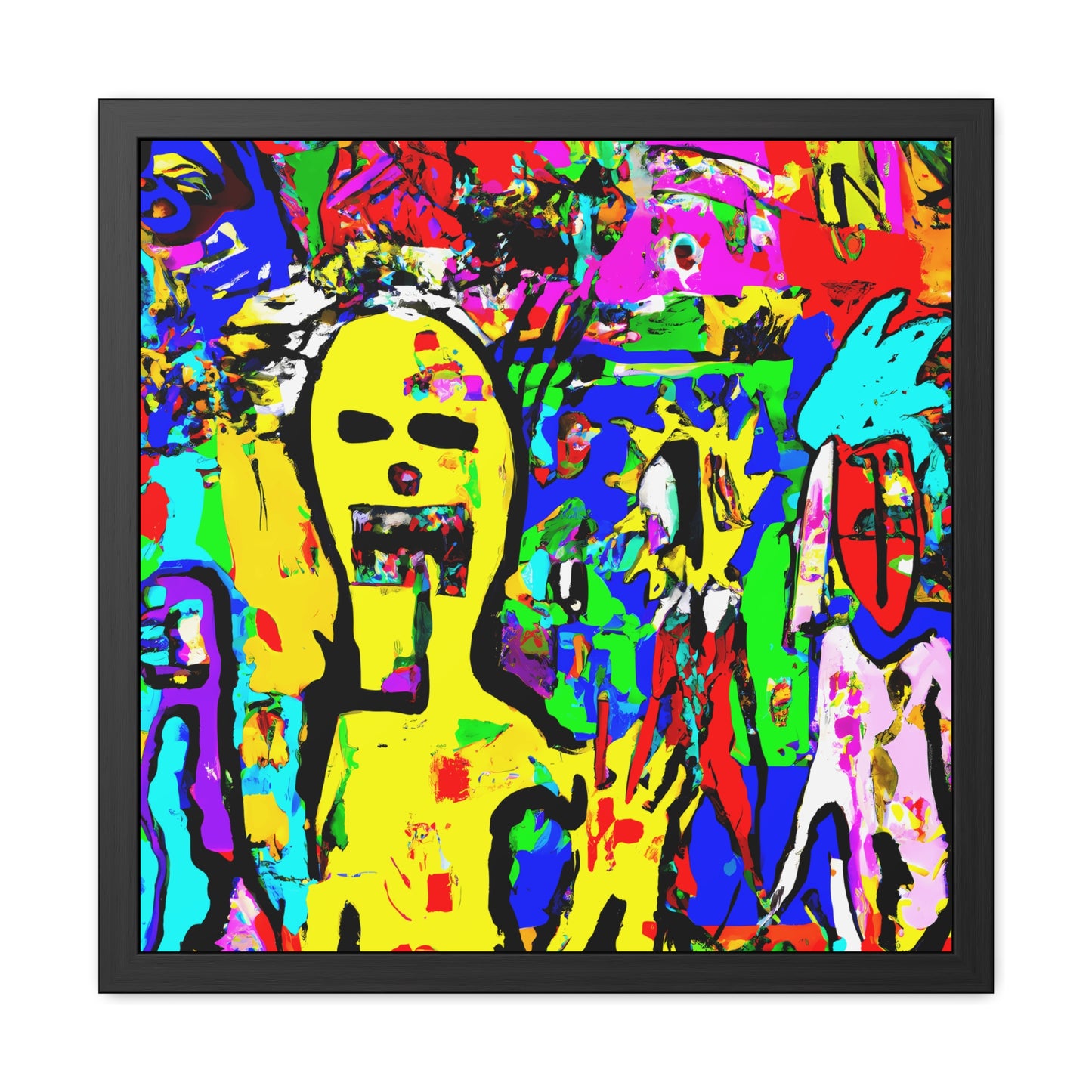 Future Graffiti 15 - on Framed Print