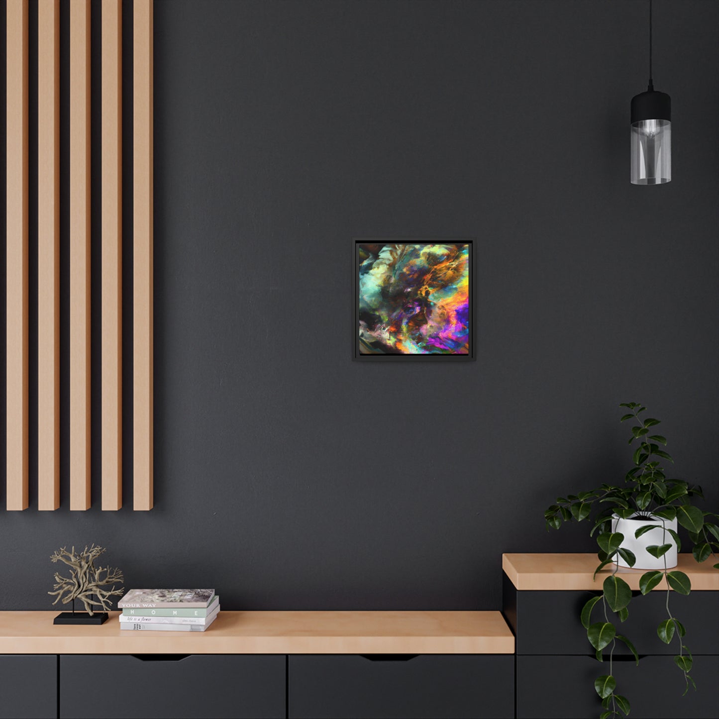 Quantum Euphoria 6 - on Framed Canvas