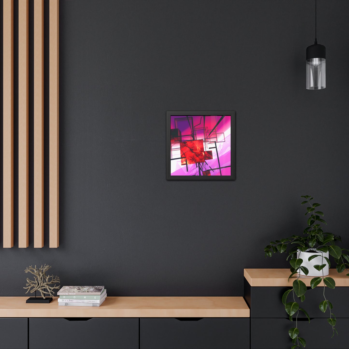 Temporal Flux 7 - on Framed Print