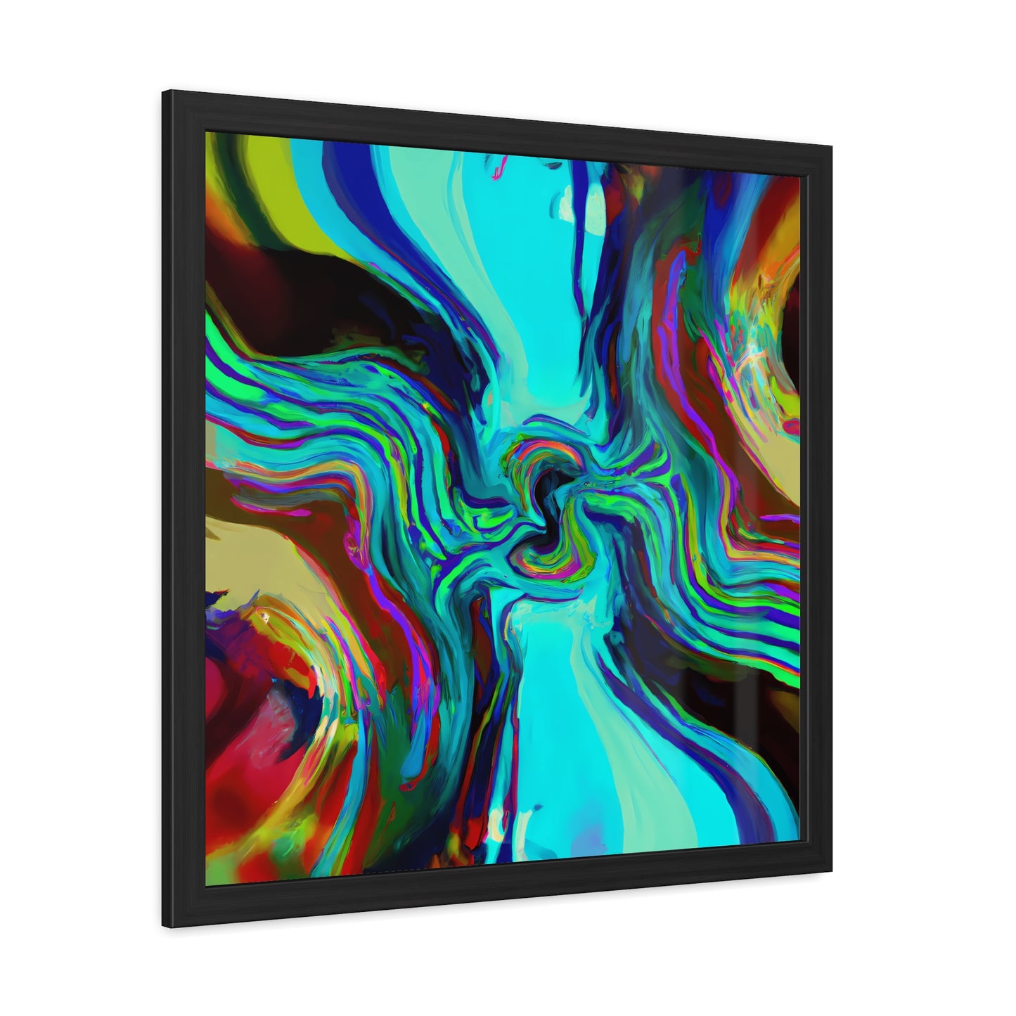 Fabstract 76 - on Framed Print