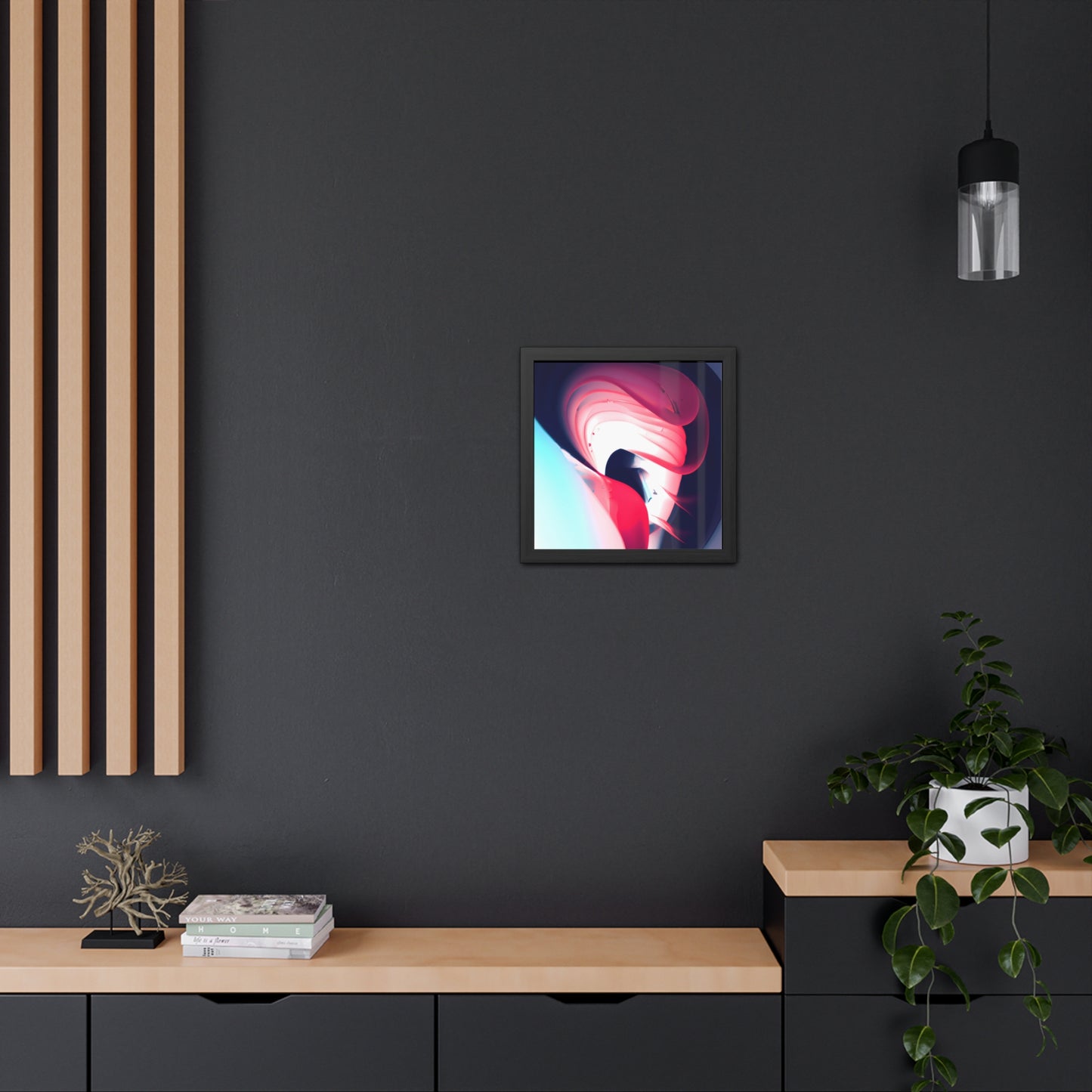 Temporal Flux 2 - on Framed Print