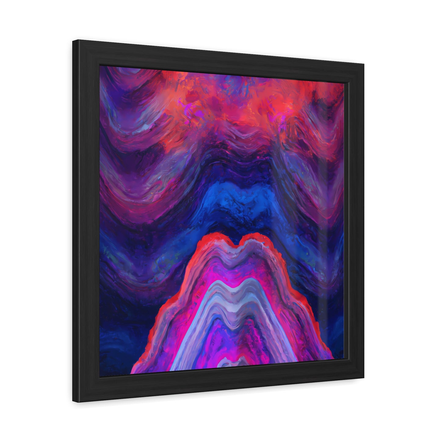 Fabstract 108 - on Framed Print