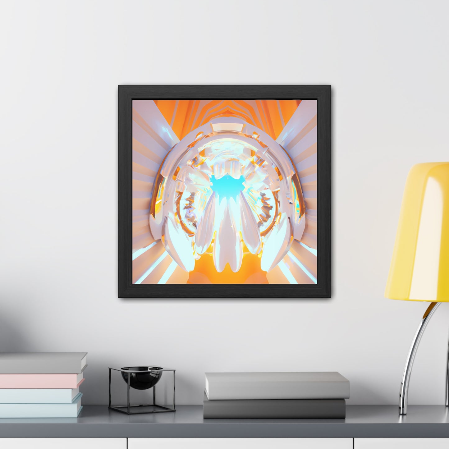 Temporal Flux 12 - on Framed Print