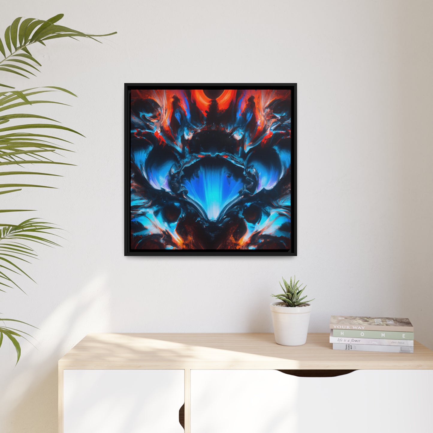 Quantum Euphoria 11 - on Framed Canvas