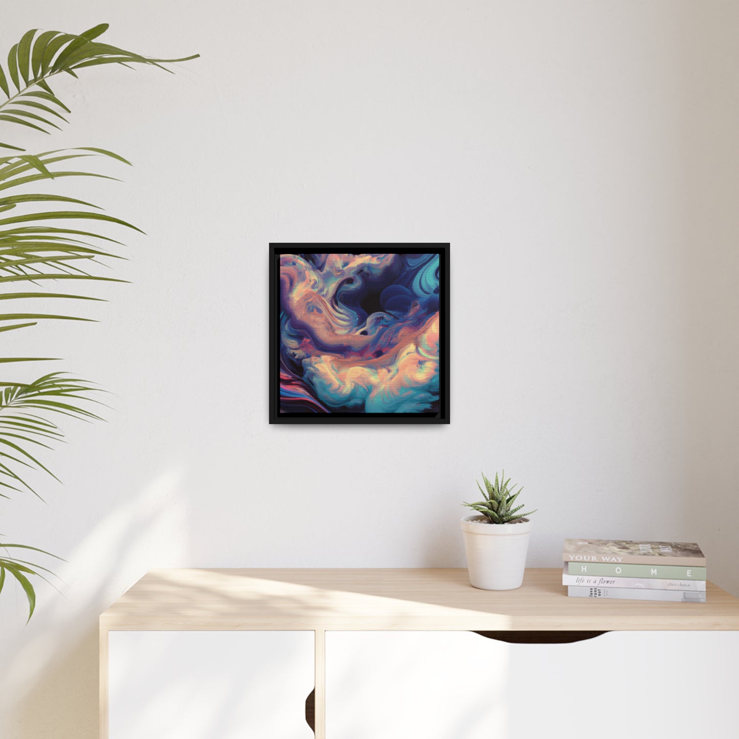 Quantum Euphoria 9 - on Framed Canvas