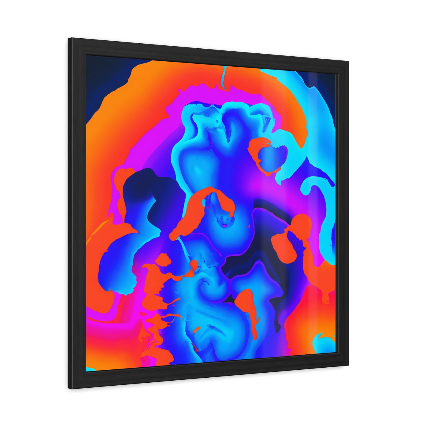 Fabstract 32 - on Framed Print