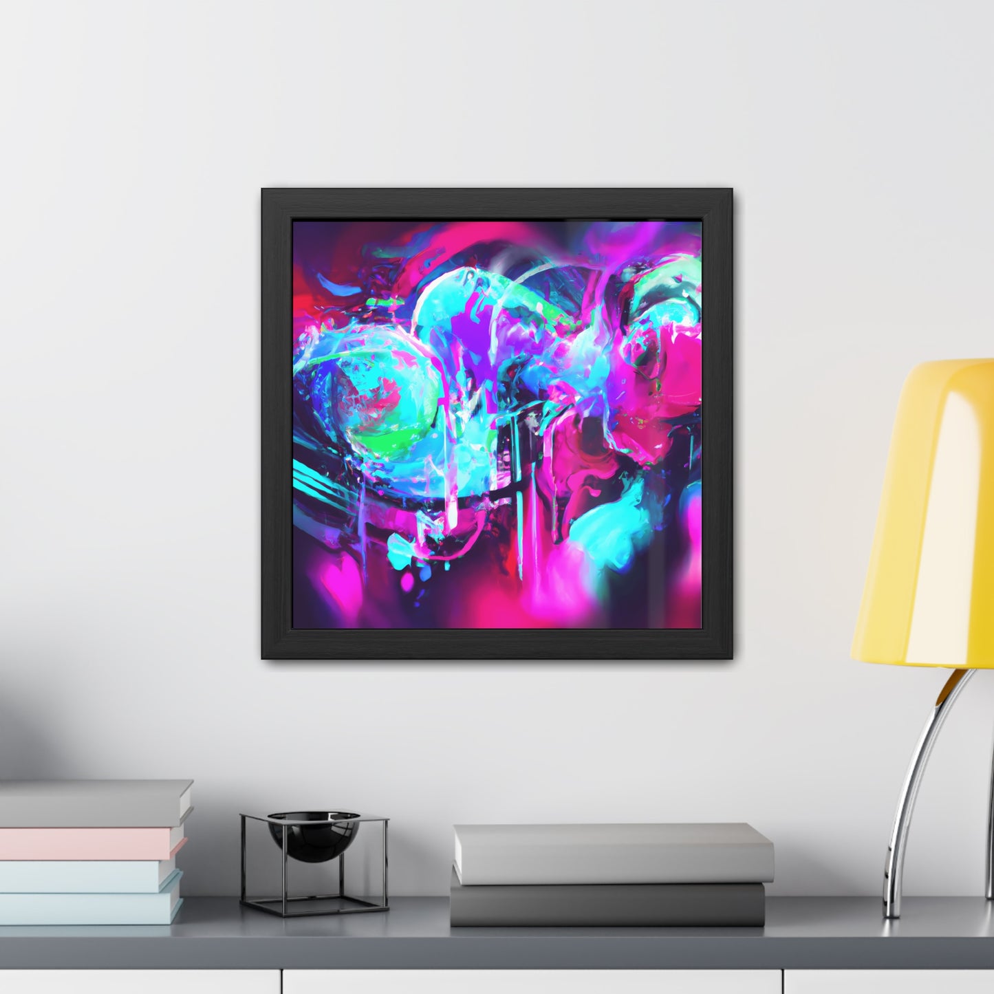 Future Graffiti 16 - on Framed Print