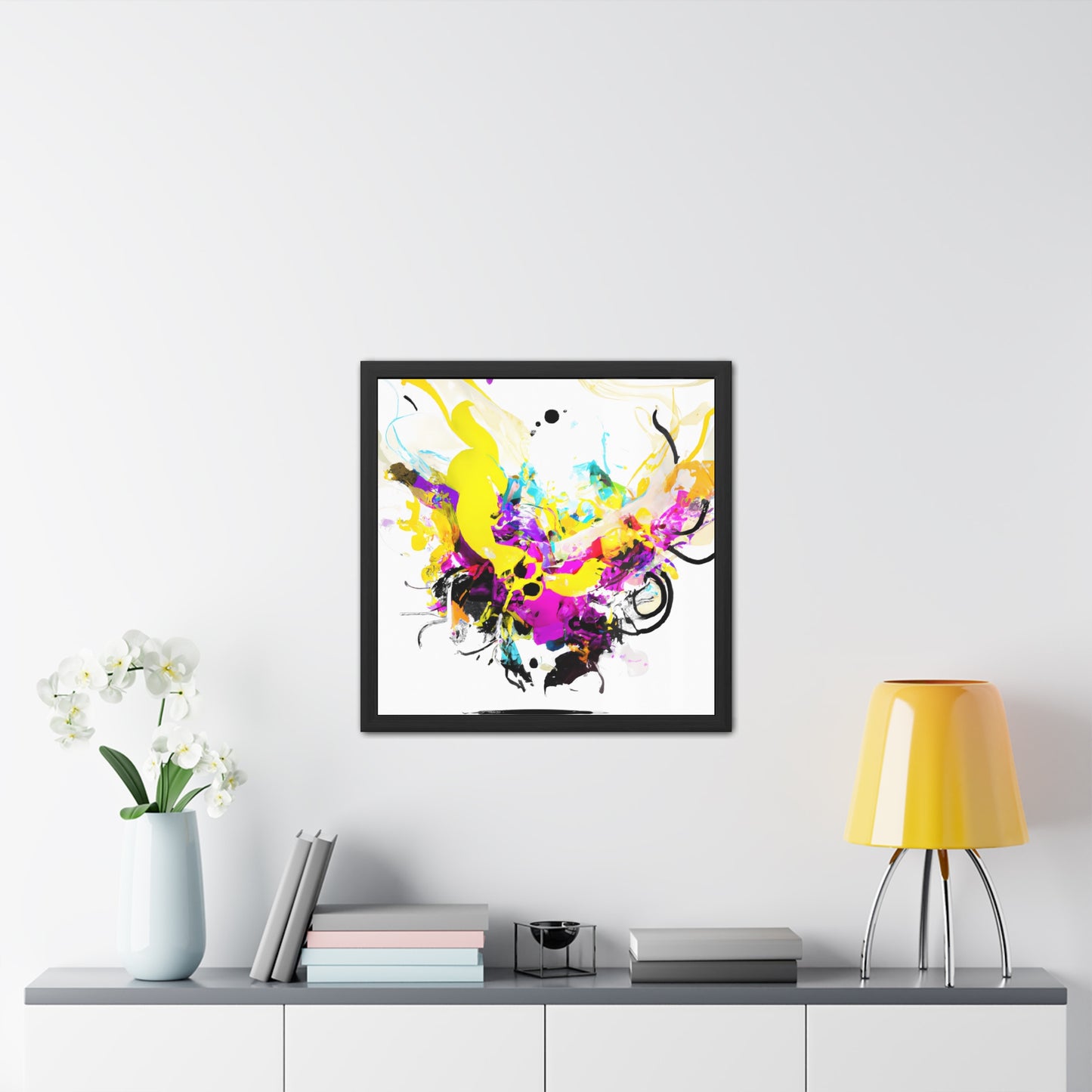 Fabstract 44 - on Framed Print