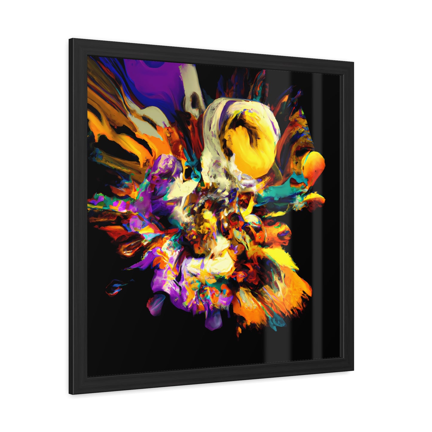 Fabstract 29 - on Framed Print