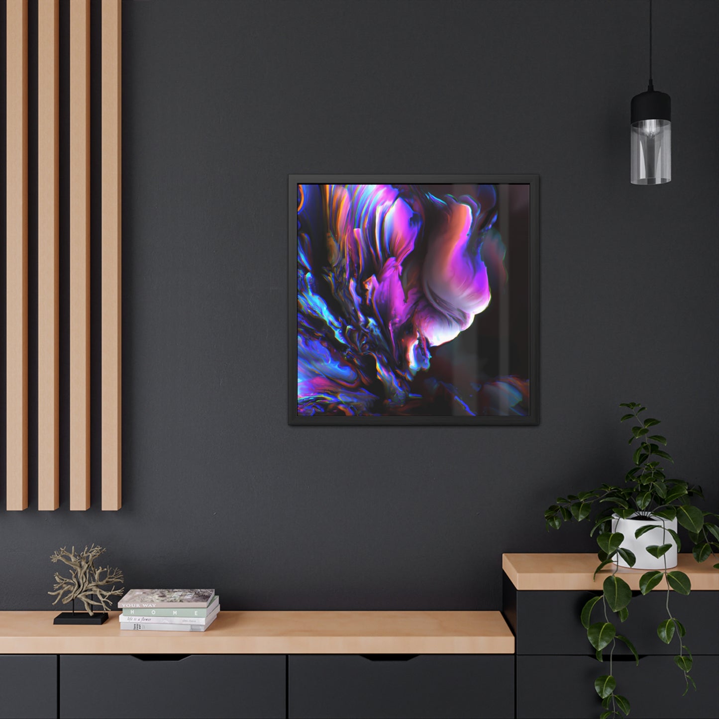 Quantum Euphoria 20 - on Framed Print