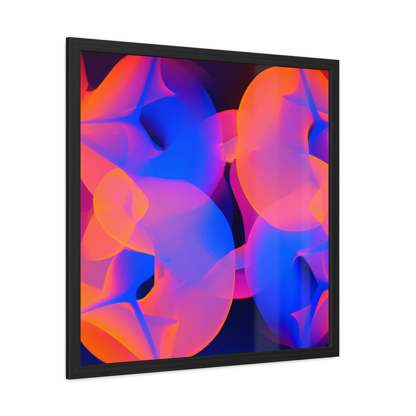 Neon Nexus 5 - on Framed Print