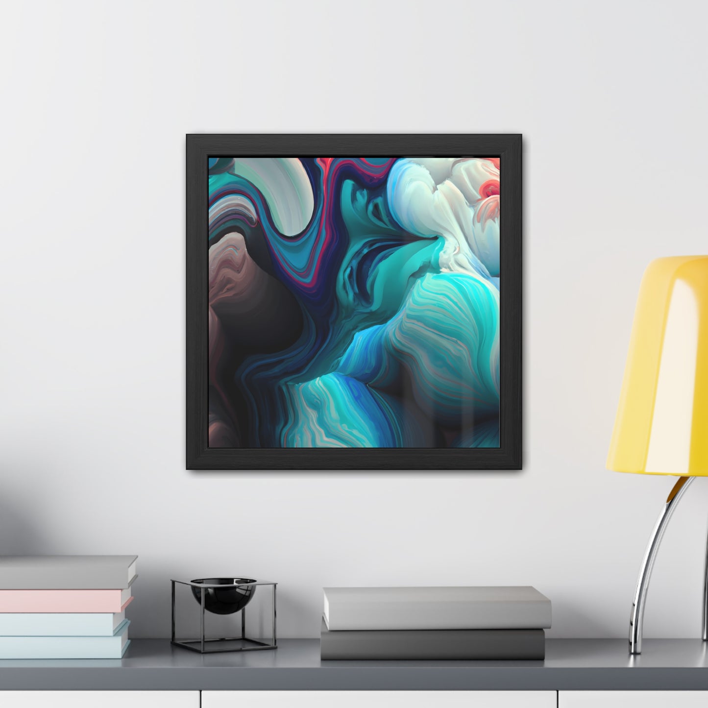 Quantum Euphoria 19 - on Framed Print