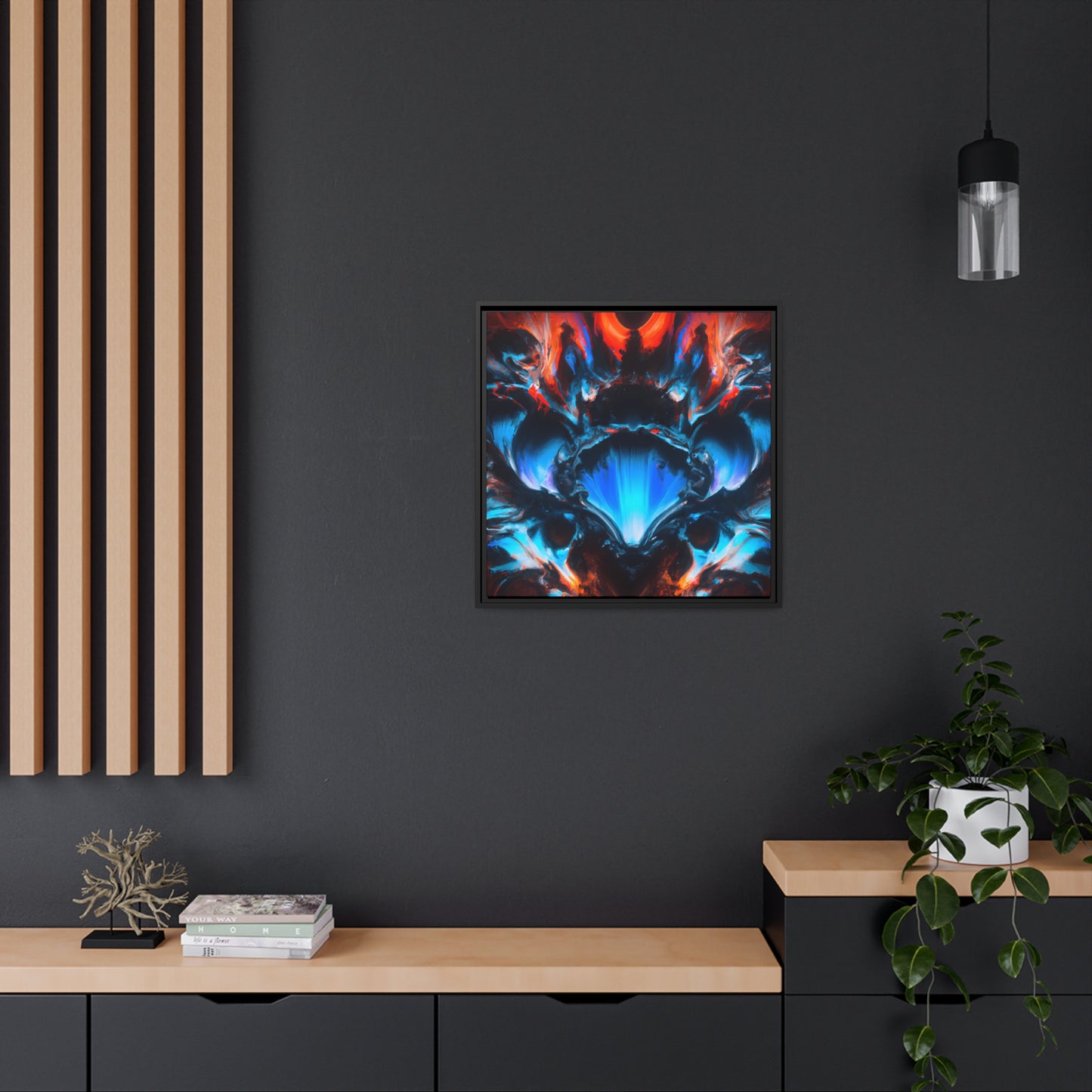 Quantum Euphoria 11 - on Framed Canvas