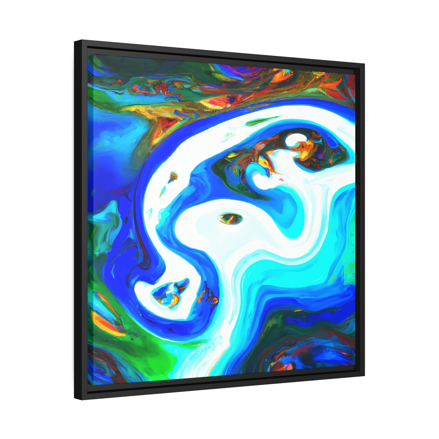 Infinite Perspectives 20 - on Framed Canvas