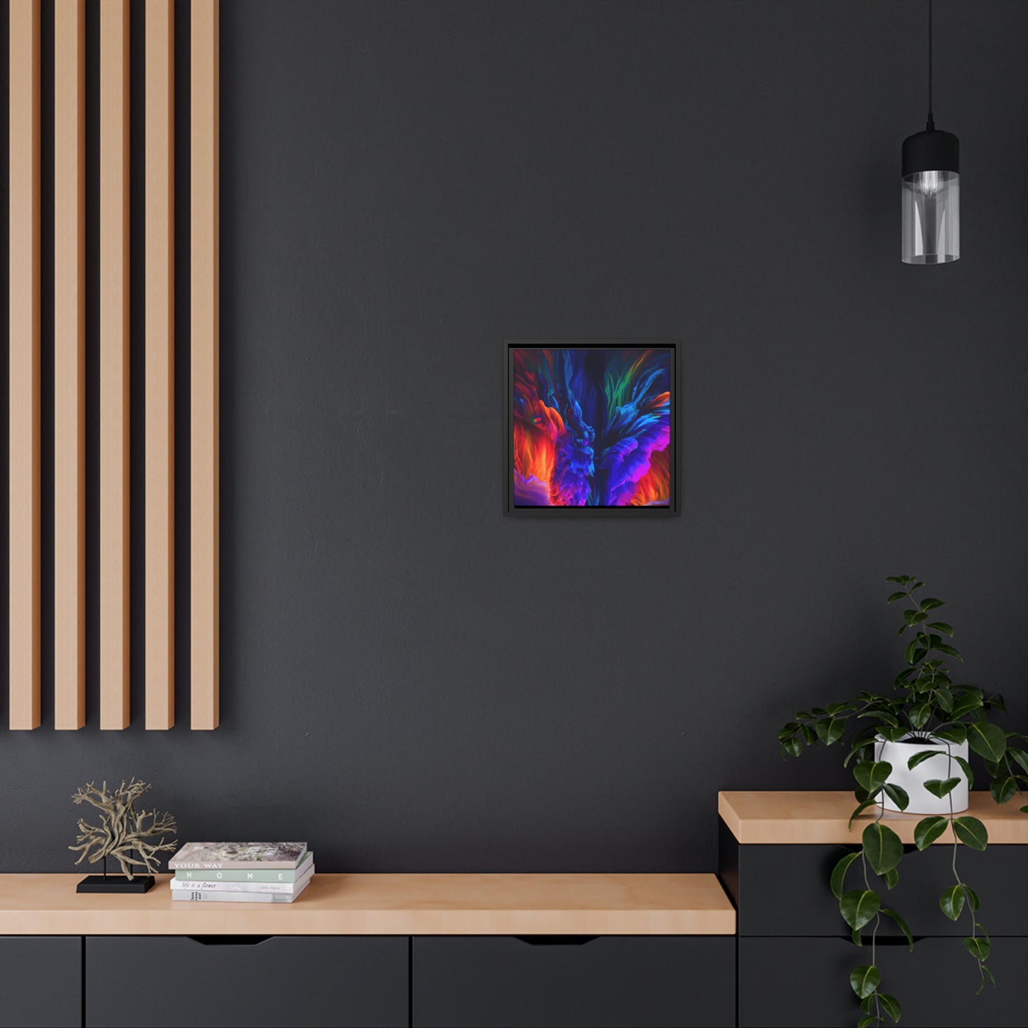 Quantum Euphoria 3 - on Framed Canvas