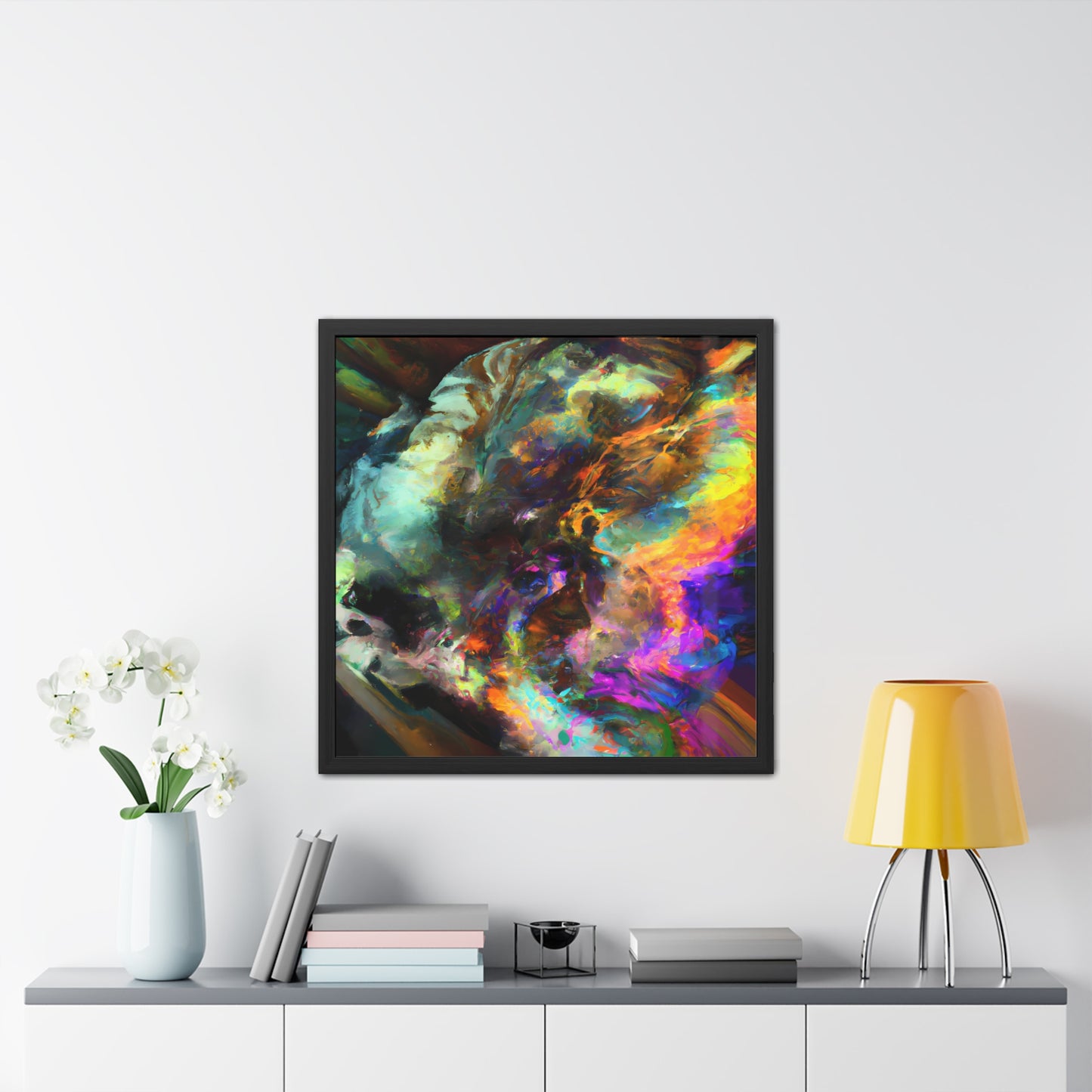 Quantum Euphoria 6 - on Framed Print