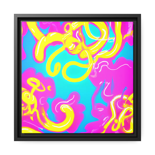 Future Graffiti 13 - on Framed Canvas