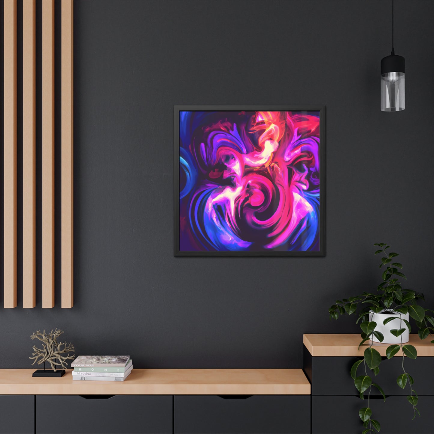 Quantum Euphoria 14 - on Framed Print