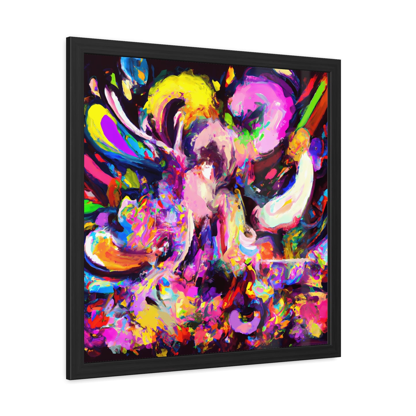 Fabstract 98 - on Framed Print