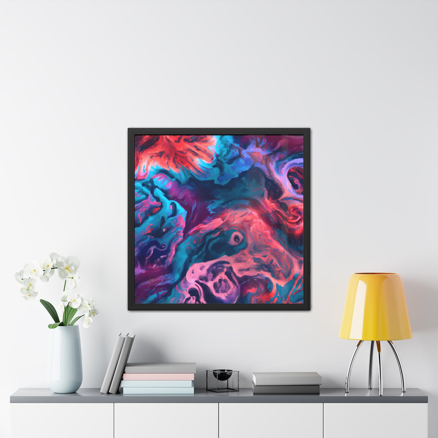 Quantum Euphoria 16 - on Framed Print