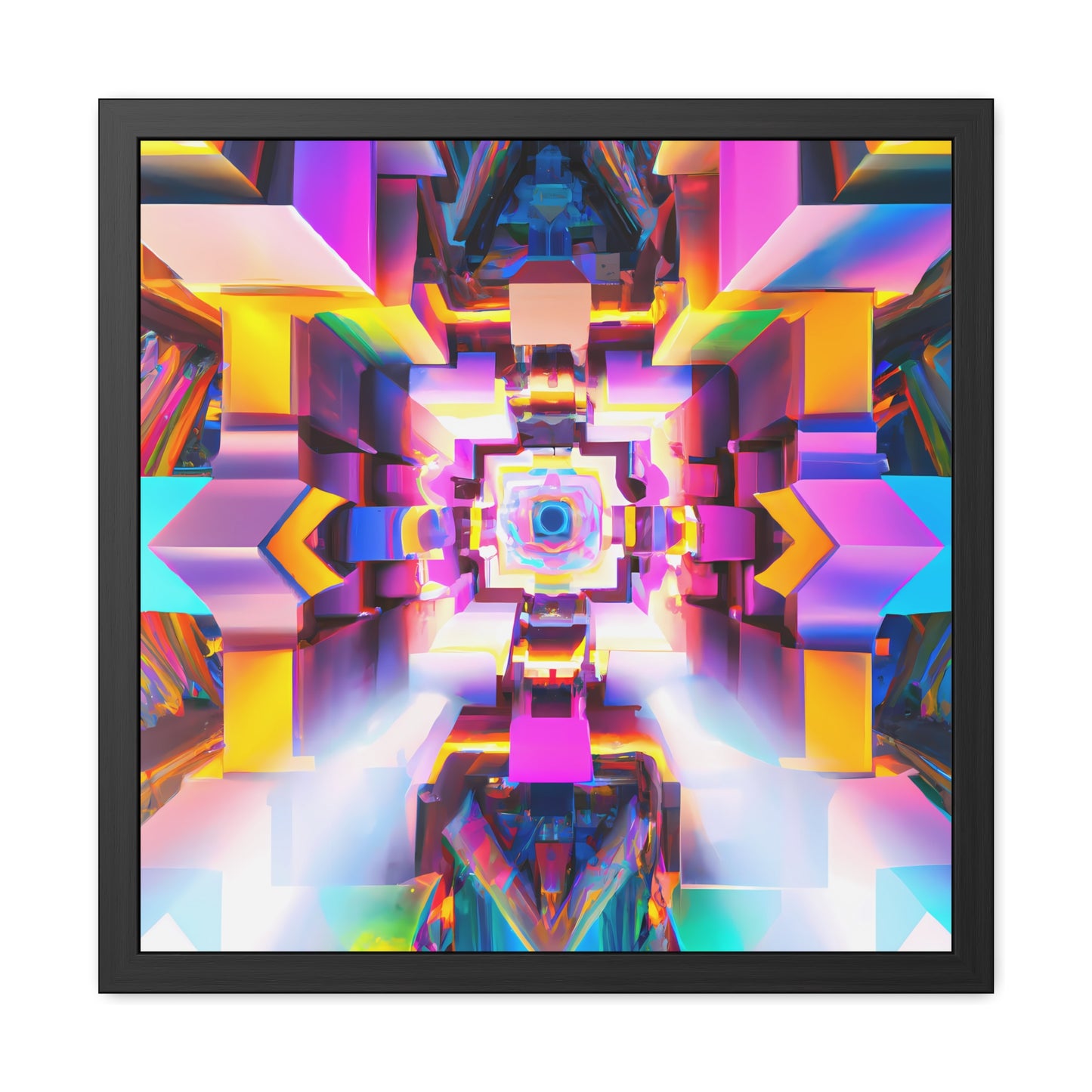 Temporal Flux 1 - on Framed Print