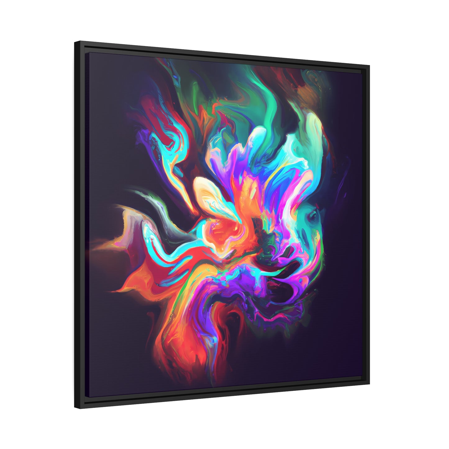 Quantum Euphoria 1 - on Framed Canvas