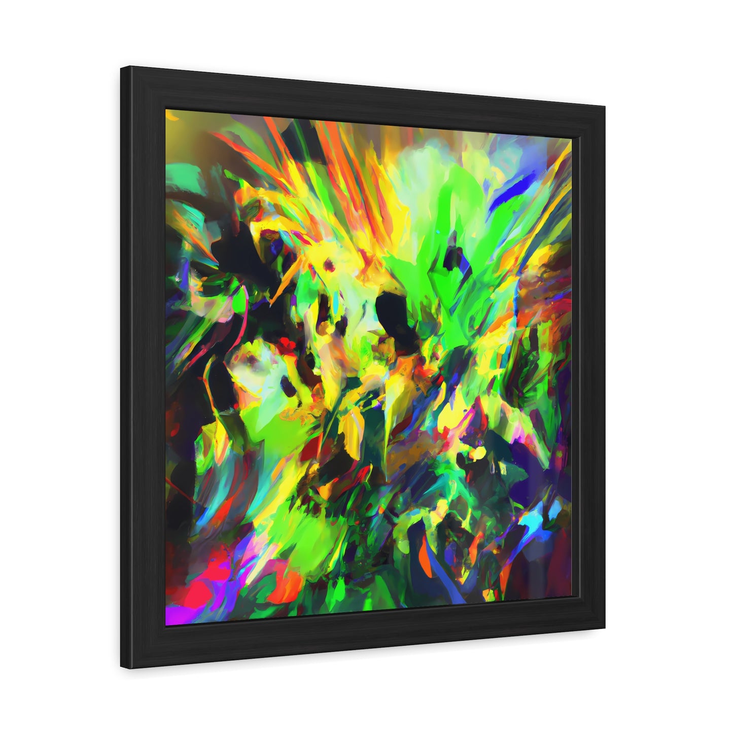 Fabstract 85 - on Framed Print