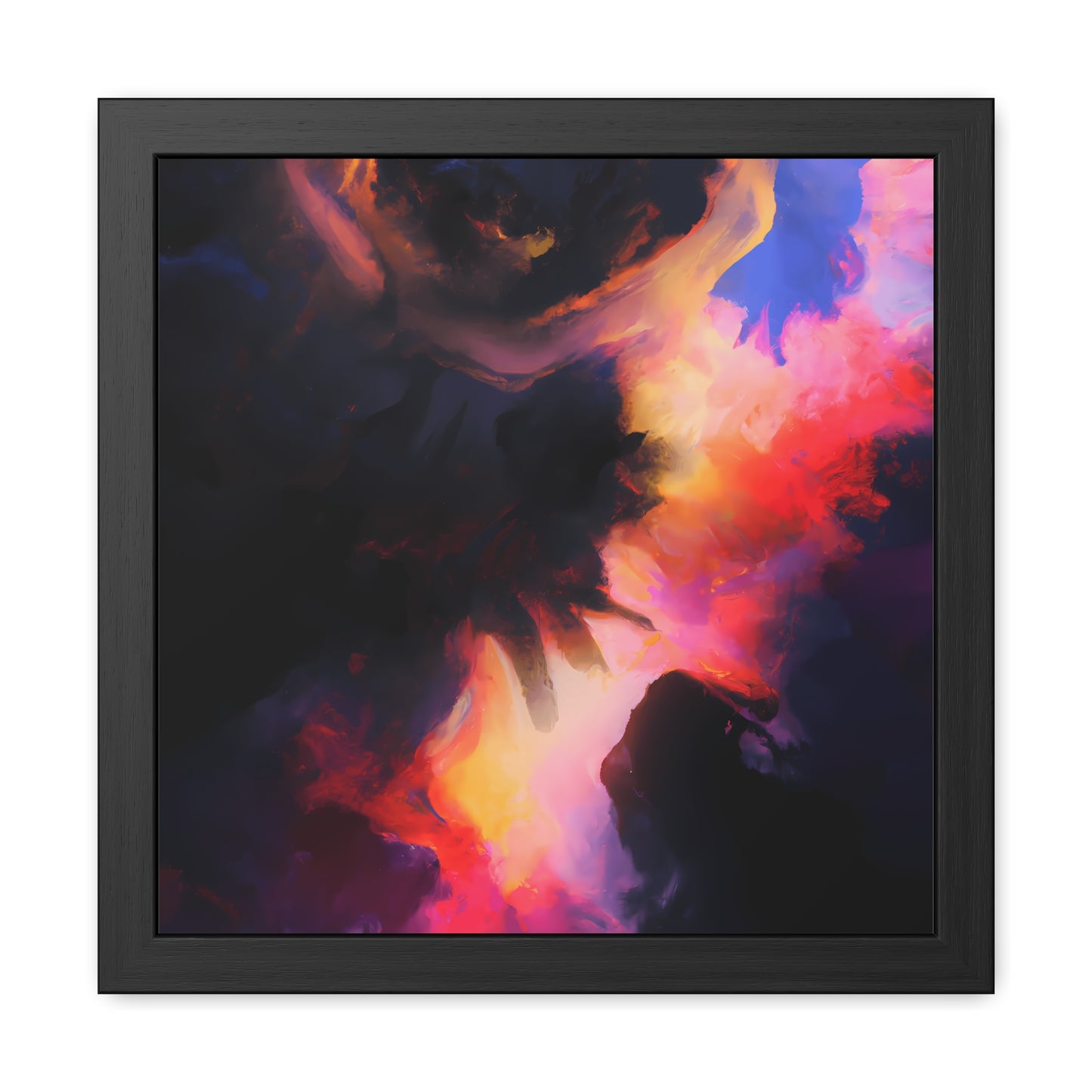 Fabstract 41 - on Framed Print