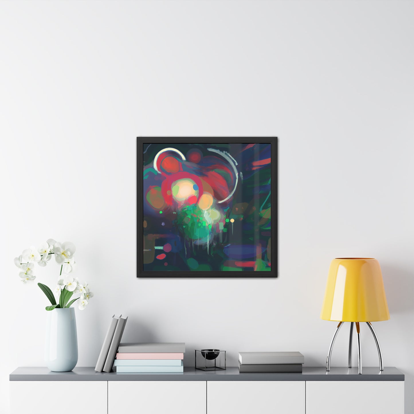 Fabstract 54 - on Framed Print